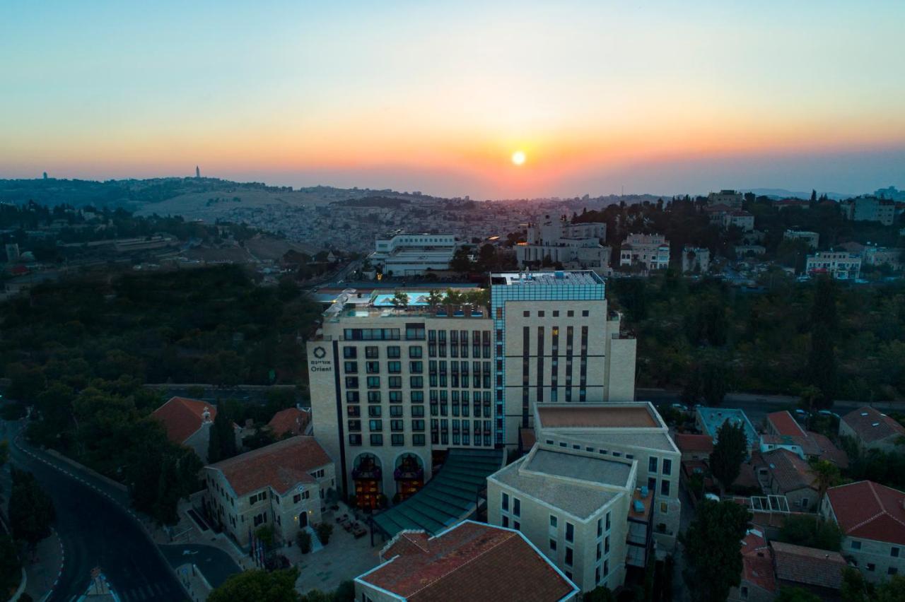 Orient By Isrotel Exclusive 耶路撒冷 外观 照片 Aerial view of the hotel