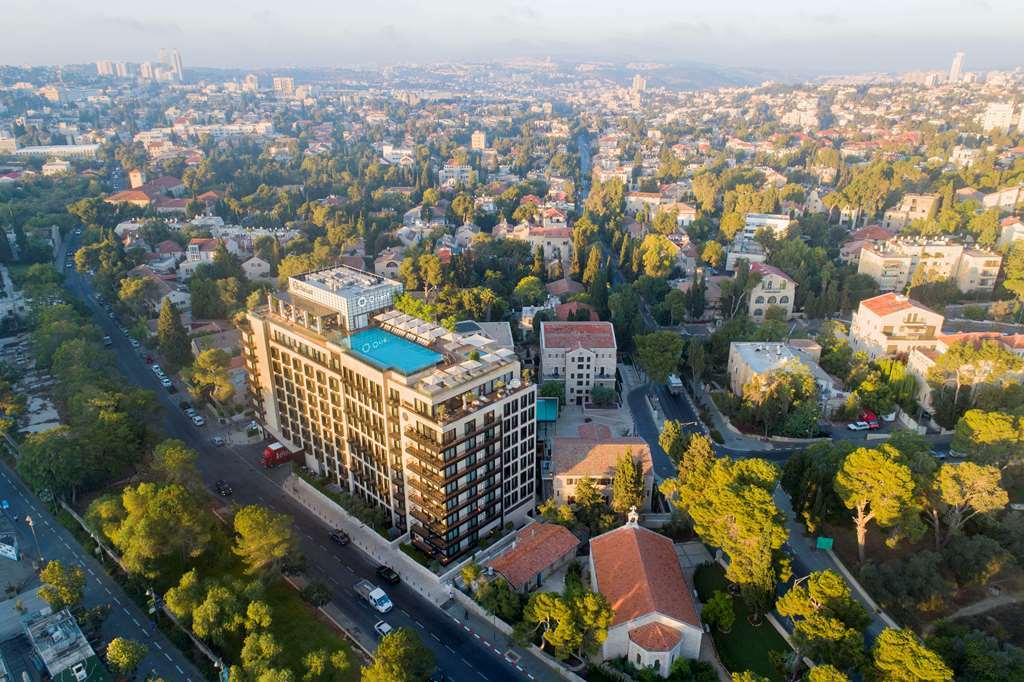Orient By Isrotel Exclusive 耶路撒冷 外观 照片 Aerial view of the neighborhood
